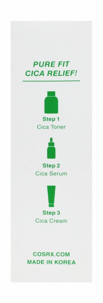 Cosrx Cica-7 Facial Relief Kit for Sensitive Skin