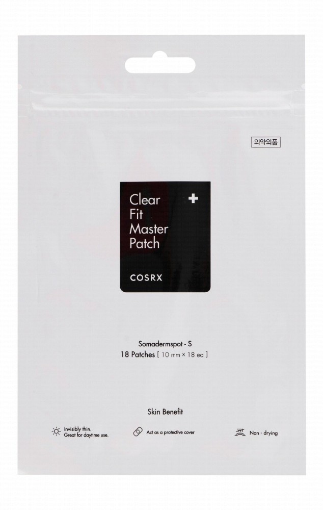 Cosrx Non-Drying Clear Fit Master 10mm Facial Patch