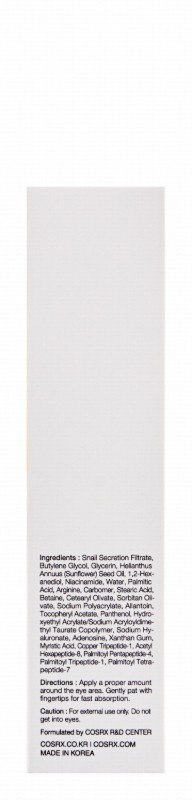 Cosrx Nourishing & Brightening Eye Cream with Snail Peptide
