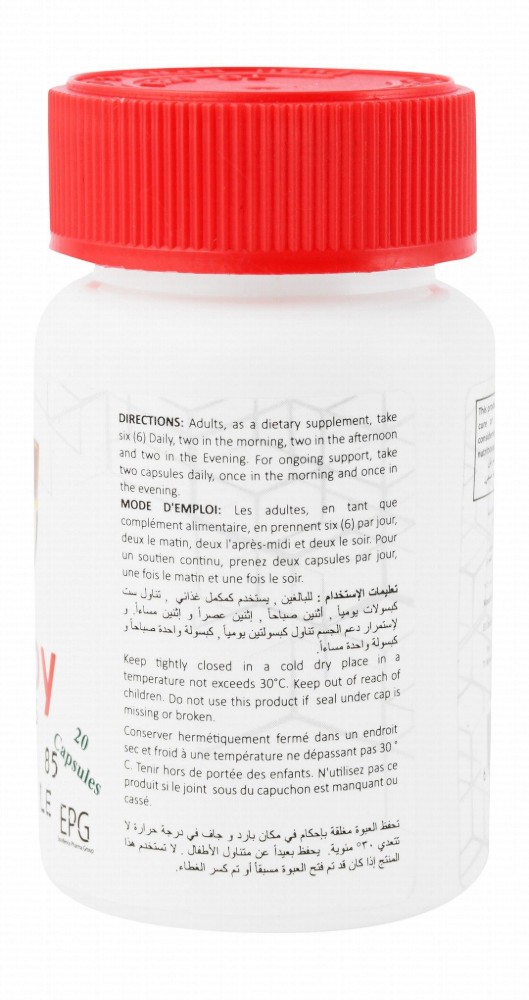 Cranby 500mg Cranberry Extract Supplement - preservatives free, artificial colors free