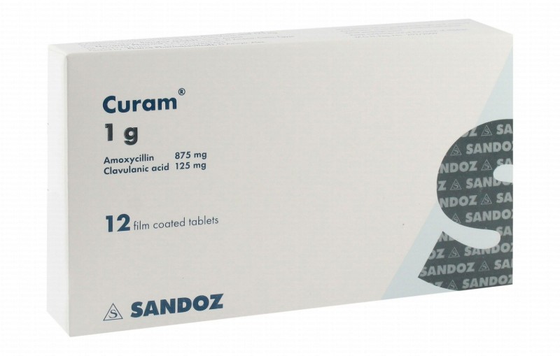 Curam 875mg Amoxicillin & 125mg Clavulanic Acid