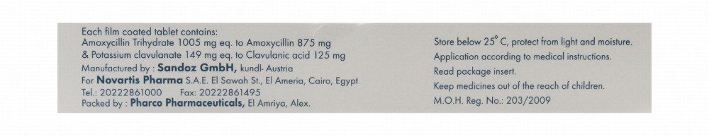 Curam 875mg Amoxicillin & 125mg Clavulanic Acid