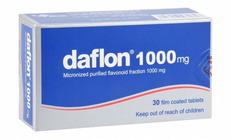 Daflon 1000mg Micronized Purified Flavonoid Fraction