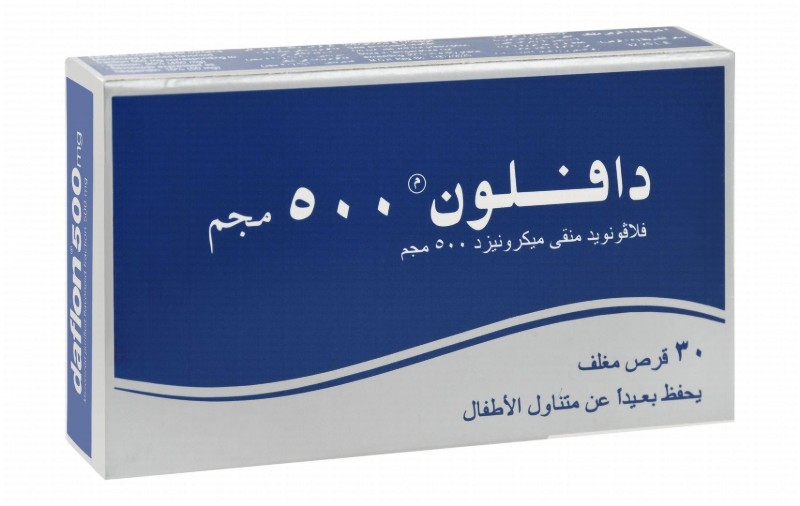 Daflon 500mg Micronized Purified Flavonoid Fraction
