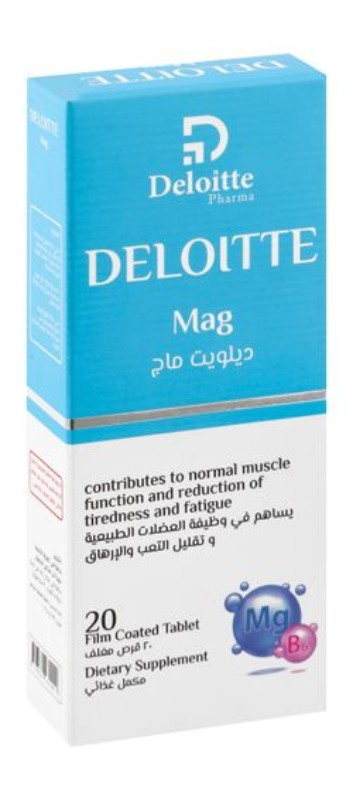 Deloitte Mag Normal Muscle, Tiredness & Fatigue Reduction Health Support Supplement