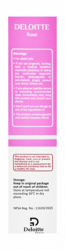 Deloitte Rose 1000mg Evening Primrose Oil General Woman Health Support Supplement with Vitamin E