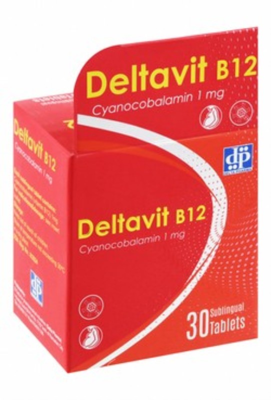Deltavit 1000mcg Vitamin B12 Supplement