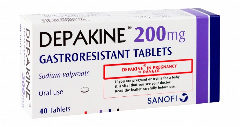 Depakine 200mg Sodium Valproate Gastroresistant