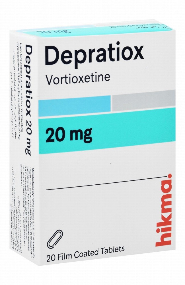Depratiox 20mg Vortioxetine