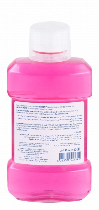 Depurdent Whitening Mouthrinse - alcohol free