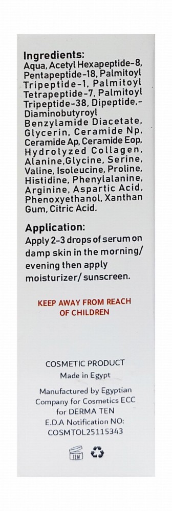 Derma Ten Firming Power Serum