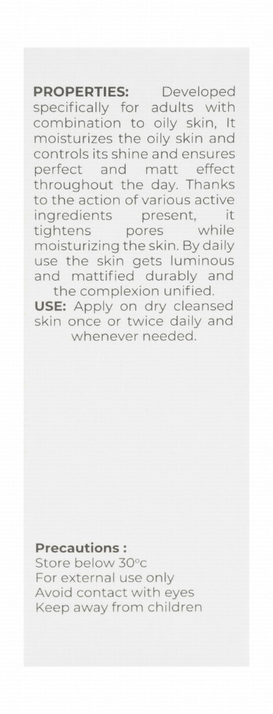 Dermactive Acti-Clear Hypoallergenic Hydra Mattifying, Moisturizing & Pores Tightening Facial Cream Gel for Combination & Oily Skin (1+1 Free)