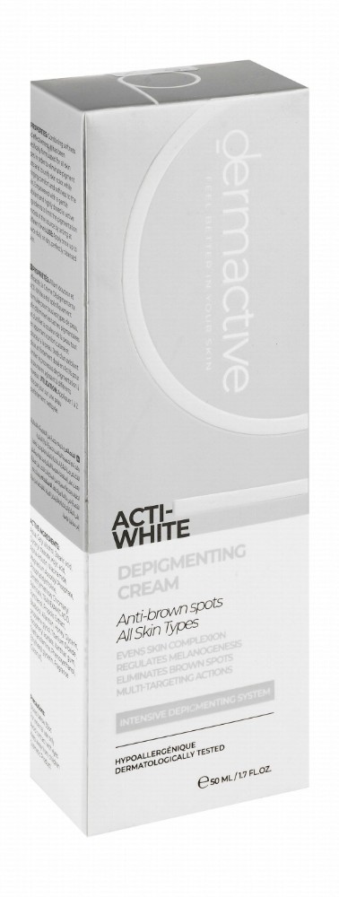 Dermactive Acti-White Hypoallergenic Depigmenting & Anti-Brown Spot Face Cream for All Skin Types