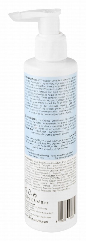 Dermactive Hypoallergenic Repairing, Restoring & Moisturizing Face & Body Cream for Dry to Very Dry & Sensitive Skin