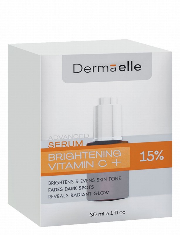 Dermaelle 15% Vitamin C Brightening Facial Serum