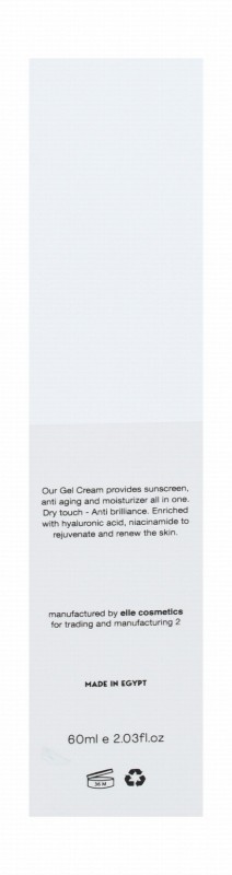 Dermaelle Hyalu Solaire Water-Resistant Facial Sunscreen with Hyaluronic Acid & Niacinamide for Sensitive & Sun Intolerant Skin SPF50+