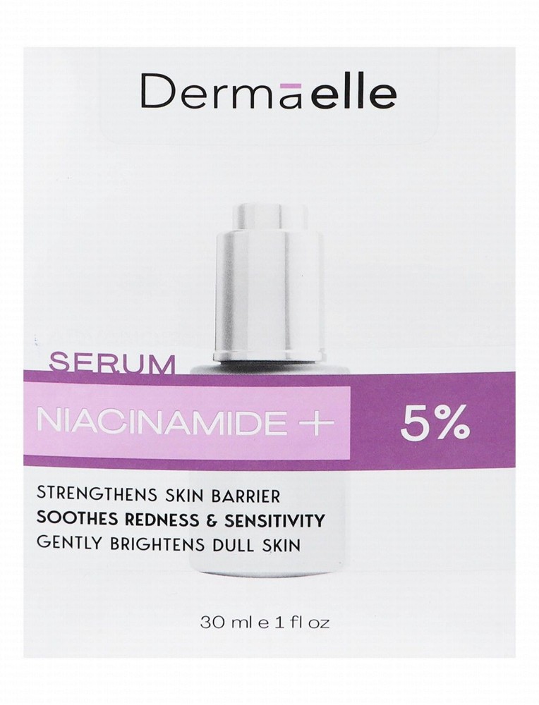 Dermaelle Niaserum 5% Niacinamide Strengthening & Soothing Facial Serum