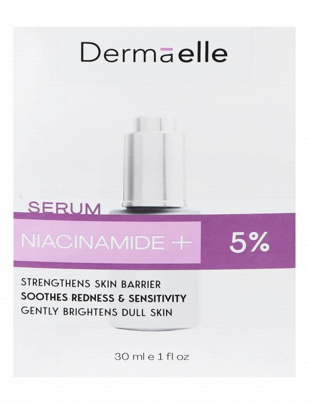 Dermaelle Niaserum 5% Niacinamide Strengthening & Soothing Facial Serum