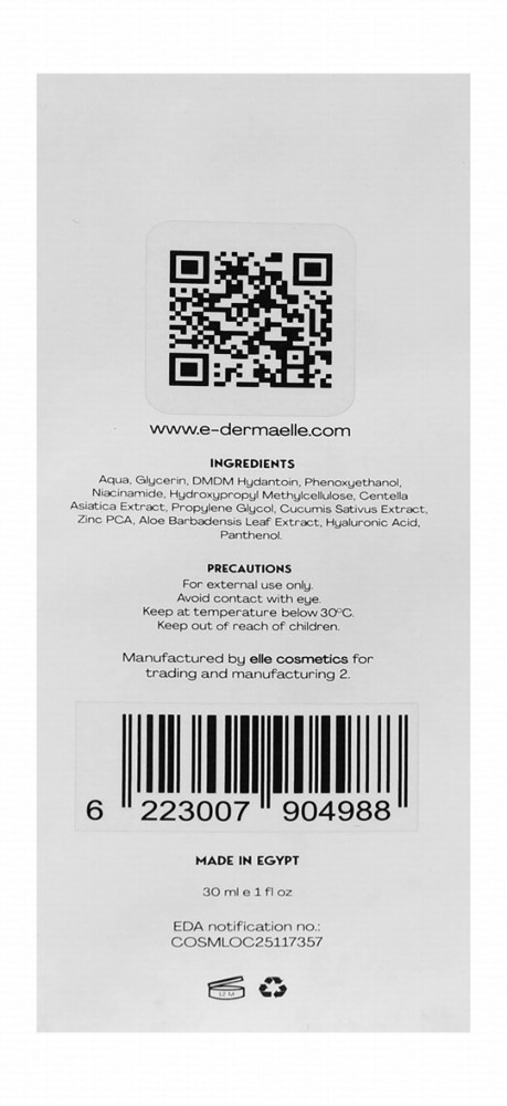Dermaelle Niaserum 5% Niacinamide Strengthening & Soothing Facial Serum