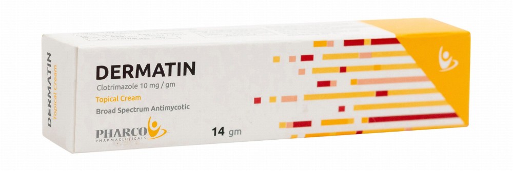 Dermatin 10mg/gm Clotrimazole Topical Cream