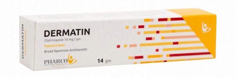 Dermatin 10mg/gm Clotrimazole Topical Cream
