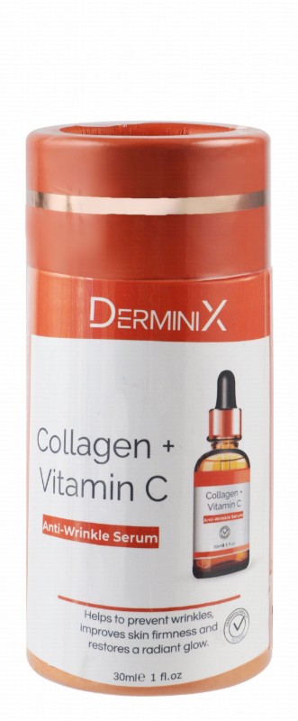 Derminix Firming & Anti-Wrinkles Facial Serum with Vitamin C & Collagen