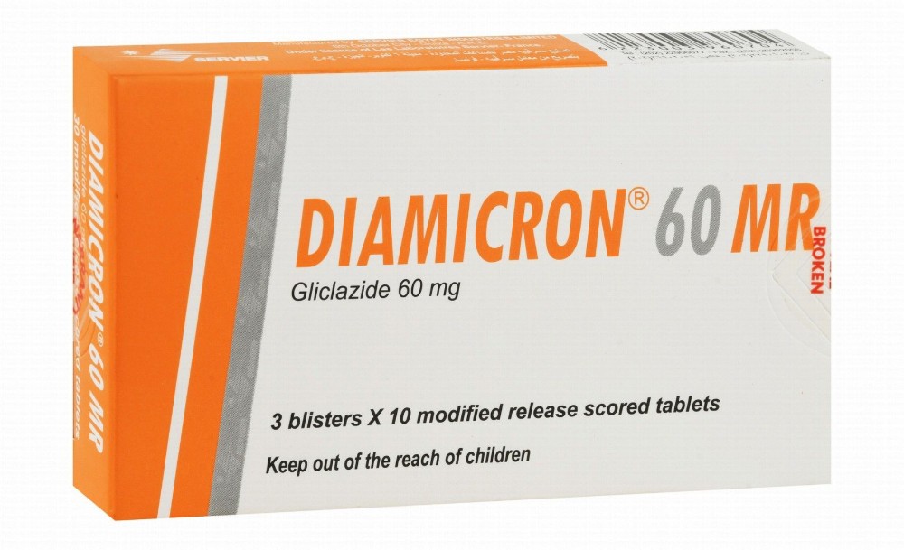 Diamicron MR 60mg Gliclazide