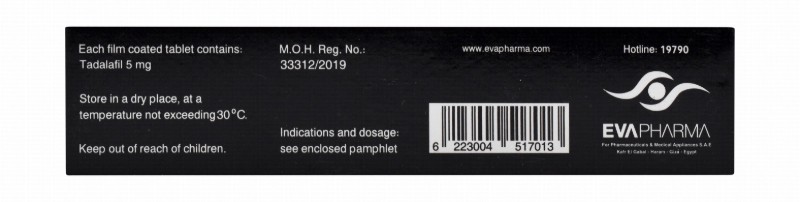 Diamonrecta 5mg Tadalafil