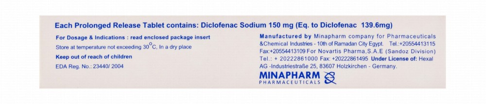 Diclac ID 150mg Diclofenac Sodium