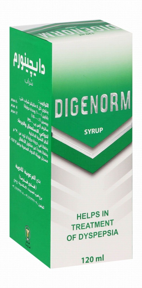 Digenorm with Papain, Pepsin & Sanzyme Syrup