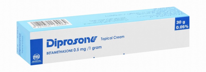 Diprosone 0.5mg/g Betamethasone Topical Cream