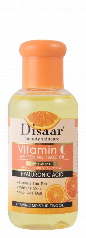 Disaar Moisturizing, Nourishing & Whitening Face Oil with Vitamin C, Glutathione & Hyaluronic Acid