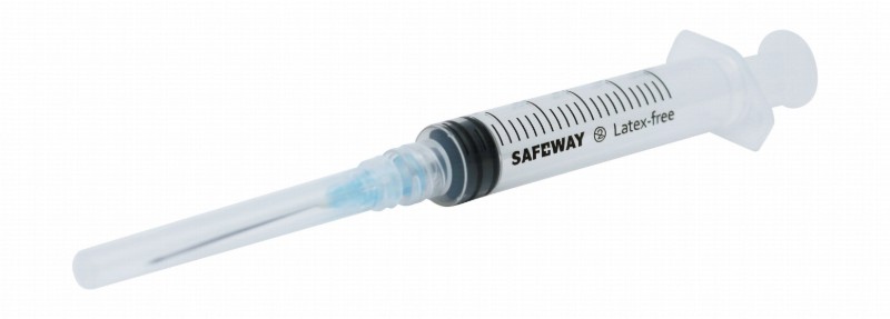 Disposable 5ml Syringe - latex free