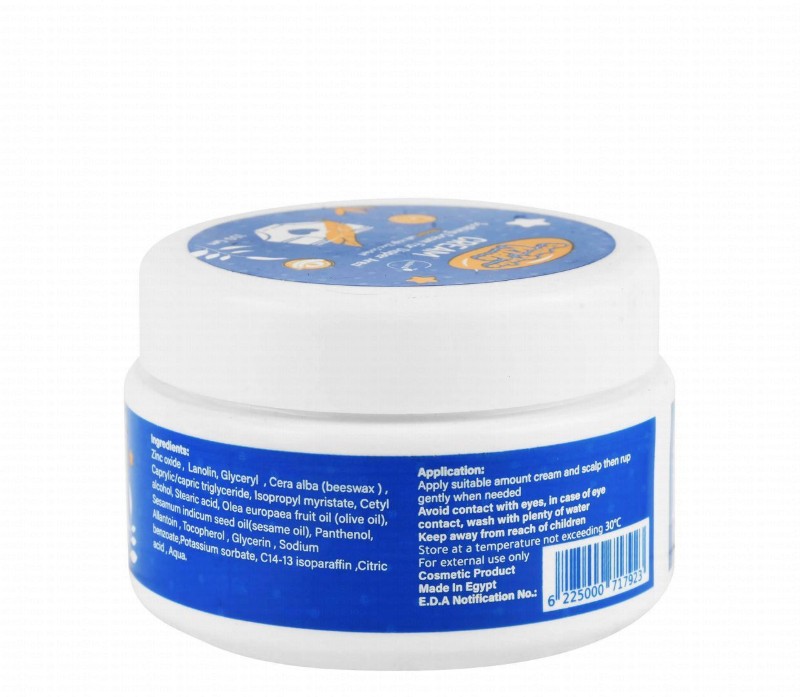 Doctor Ponino Kids Diaper Area Soothing Cream with Zinc - parabens free, SLS free, sulfate free