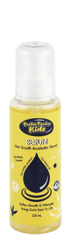 Doctor Ponino Kids Hair Growing & Softening Hair Serum - parabens free, sulfate free, mineral oil free
