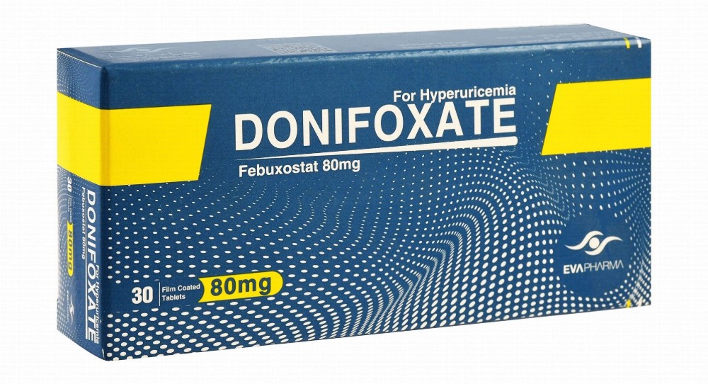 Donifoxate 80mg Febuxostat for Treating Hyperuricemia