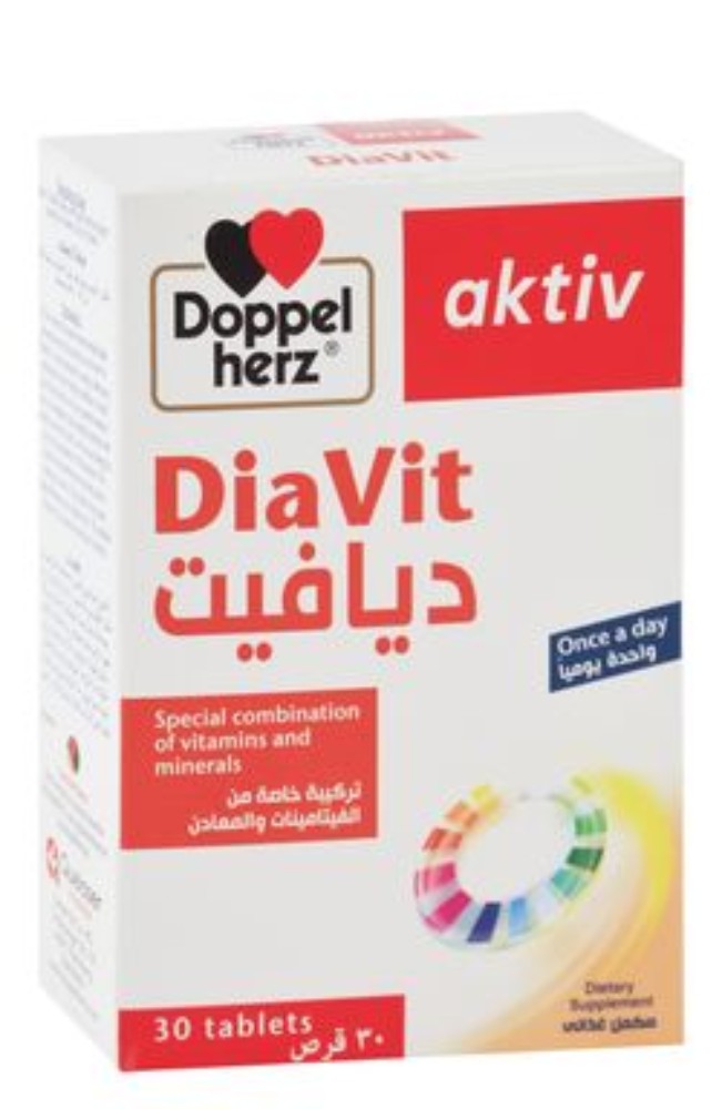 Doppelherz Aktiv Diavit Minerals & Multivitamin Support Supplement
