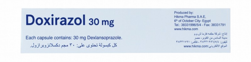 Doxirazol 30mg Dexlansoprazole