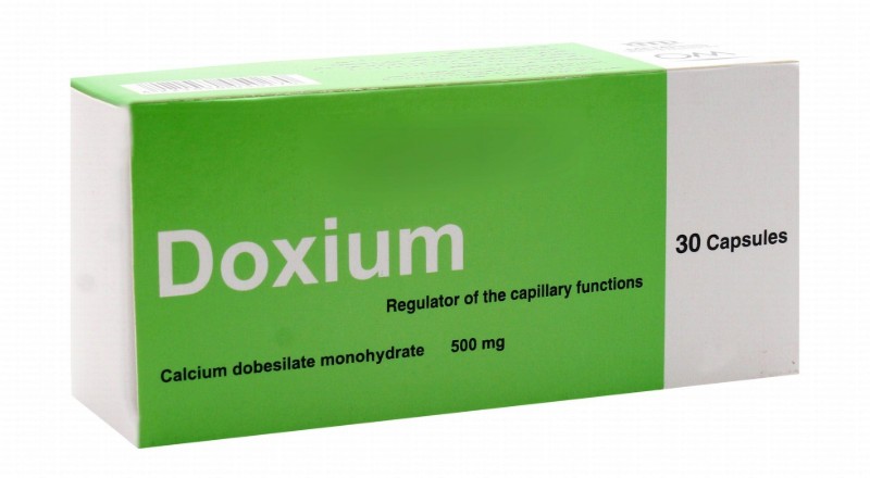 Doxium 500mg Calcium Dobesilate Monohydrate Capillary Function Medication
