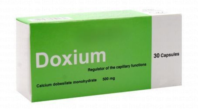 Doxium 500mg Calcium Dobesilate Monohydrate Capillary Function Medication