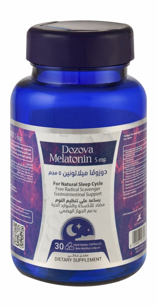 Dozova 5mg Melatonin Sleep & Gastrointestinal Support Supplement