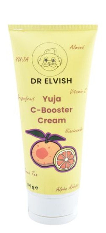 Dr Elvish Boosting Face Cream with Yuja Extract, Vitamin C & Niacinamide