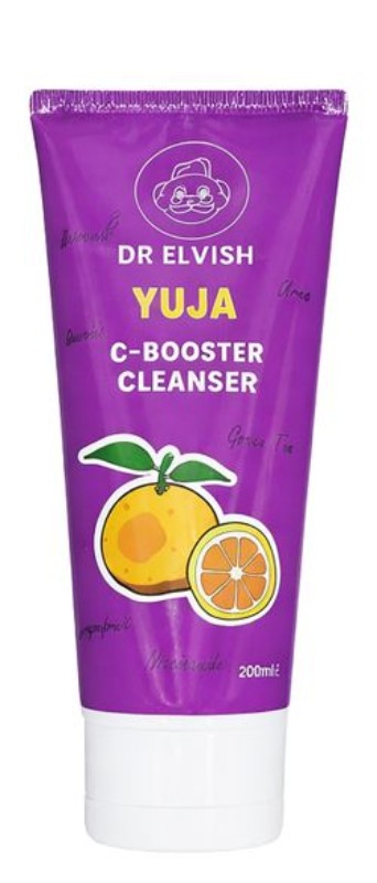 Dr Elvish C-Booster Facial Cleanser with Niacinamide, Yuja & Green Tea Extracts