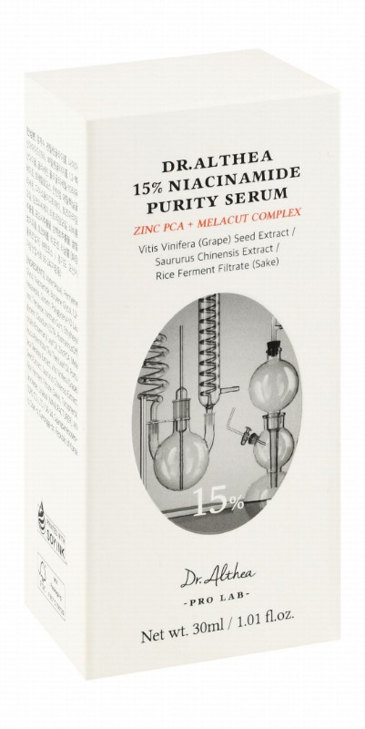 Dr. Althea 15% Niacinamide Purity Facial Serum - vegan, mineral oils free