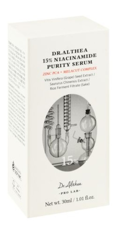 Dr. Althea 15% Niacinamide Purity Facial Serum - vegan, mineral oils free