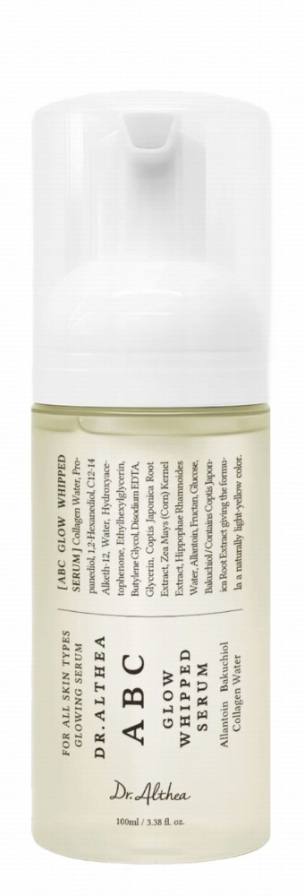 Dr. Althea ABC Glow Whipped Glowing Face Serum with Allantoin, Bakuchiol & Collagen Water for All Skin Types