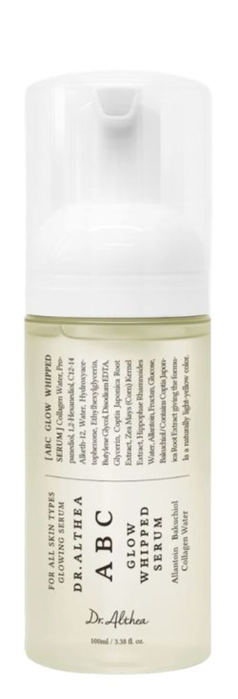 Dr. Althea ABC Glow Whipped Glowing Face Serum with Allantoin, Bakuchiol & Collagen Water for All Skin Types