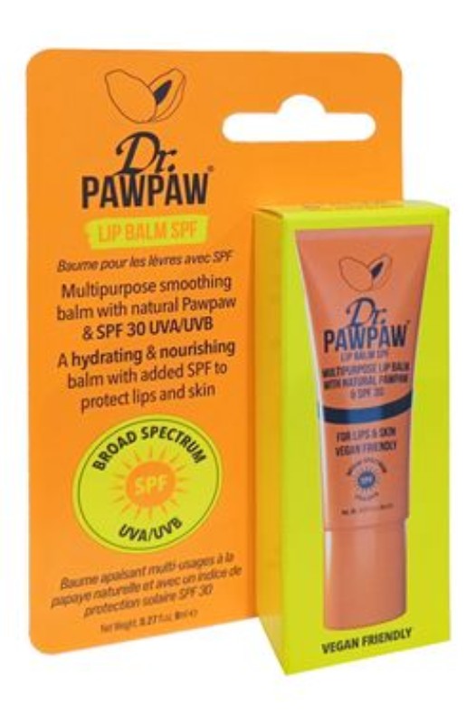 Dr. PawPaw Multipurpose Smoothing, Hydrating & Nourishing Lip Balm with Pawpaw SPF30