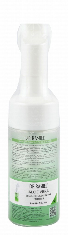 Dr. Rashel Essence Moisturizing & Cleansing Mousse with Aloe Vera Extract