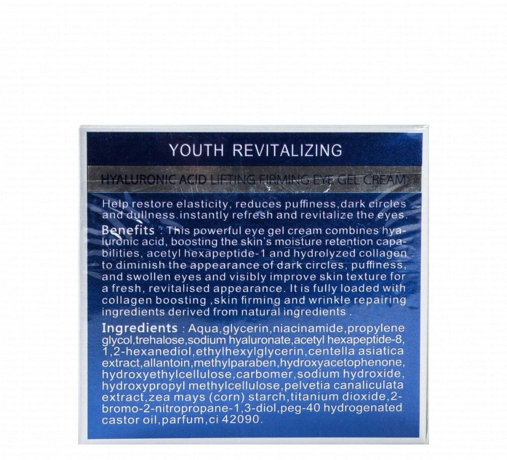 Dr. Rashel Youth Revitalizing, Lifting & Firming Eye Gel Cream with Hyaluronic Acid